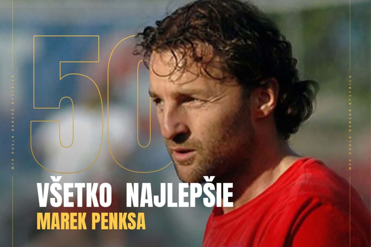 Marek Penksa oslavuje 50-te narodeniny