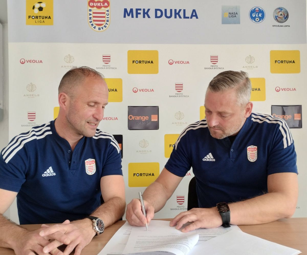 Ščasný podpísal nový kontrakt s MFK Dukla B.Bystrica